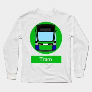 London Underground Subway Tram Long Sleeve T-Shirt